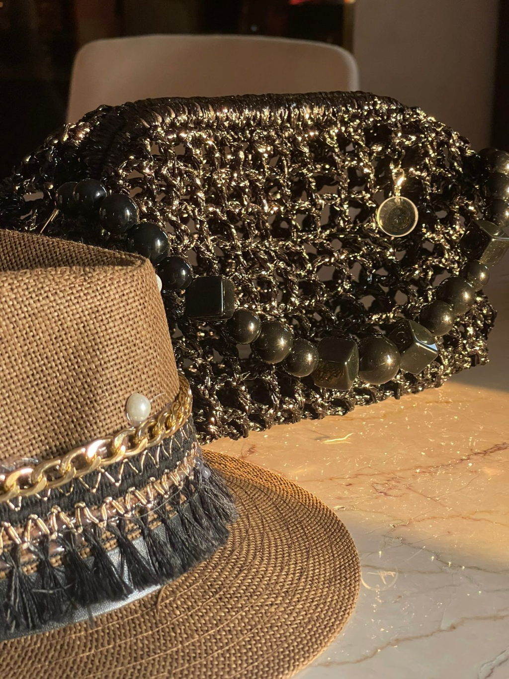 Black Net Bag