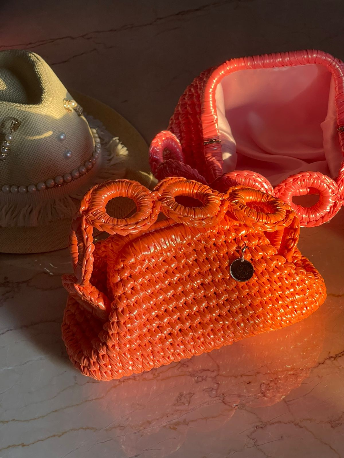 Coral Loop Bag