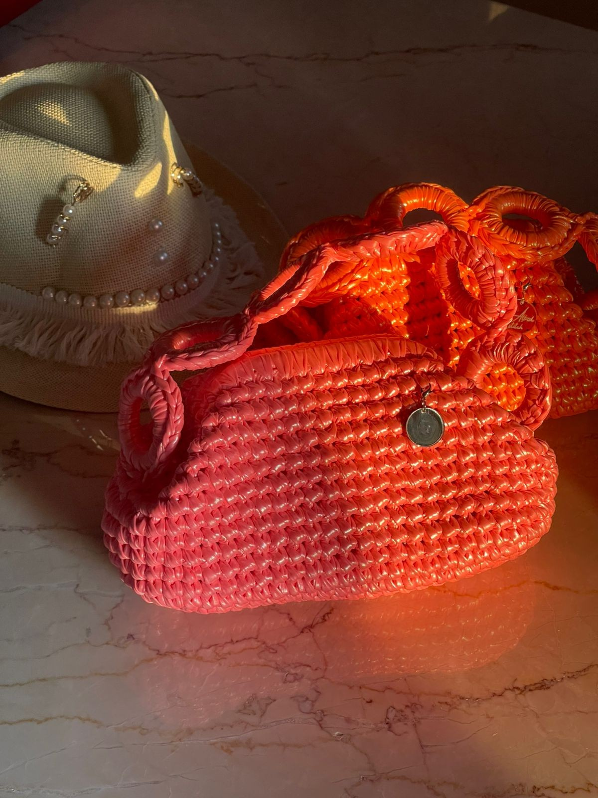 Coral Loop Bag