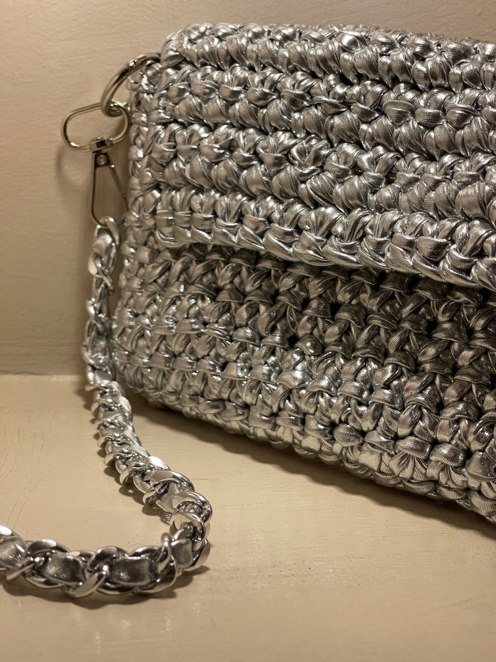 Silver Loop Bag