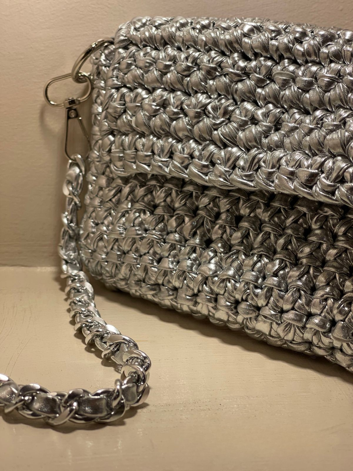 Silver Loop Bag