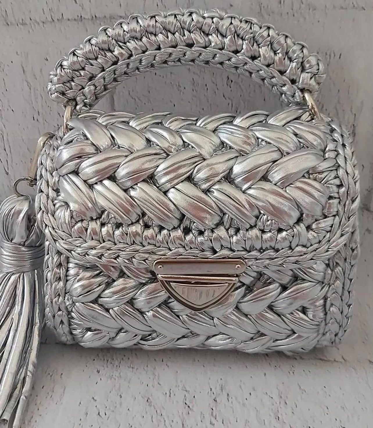 Lustre Satchel Bag